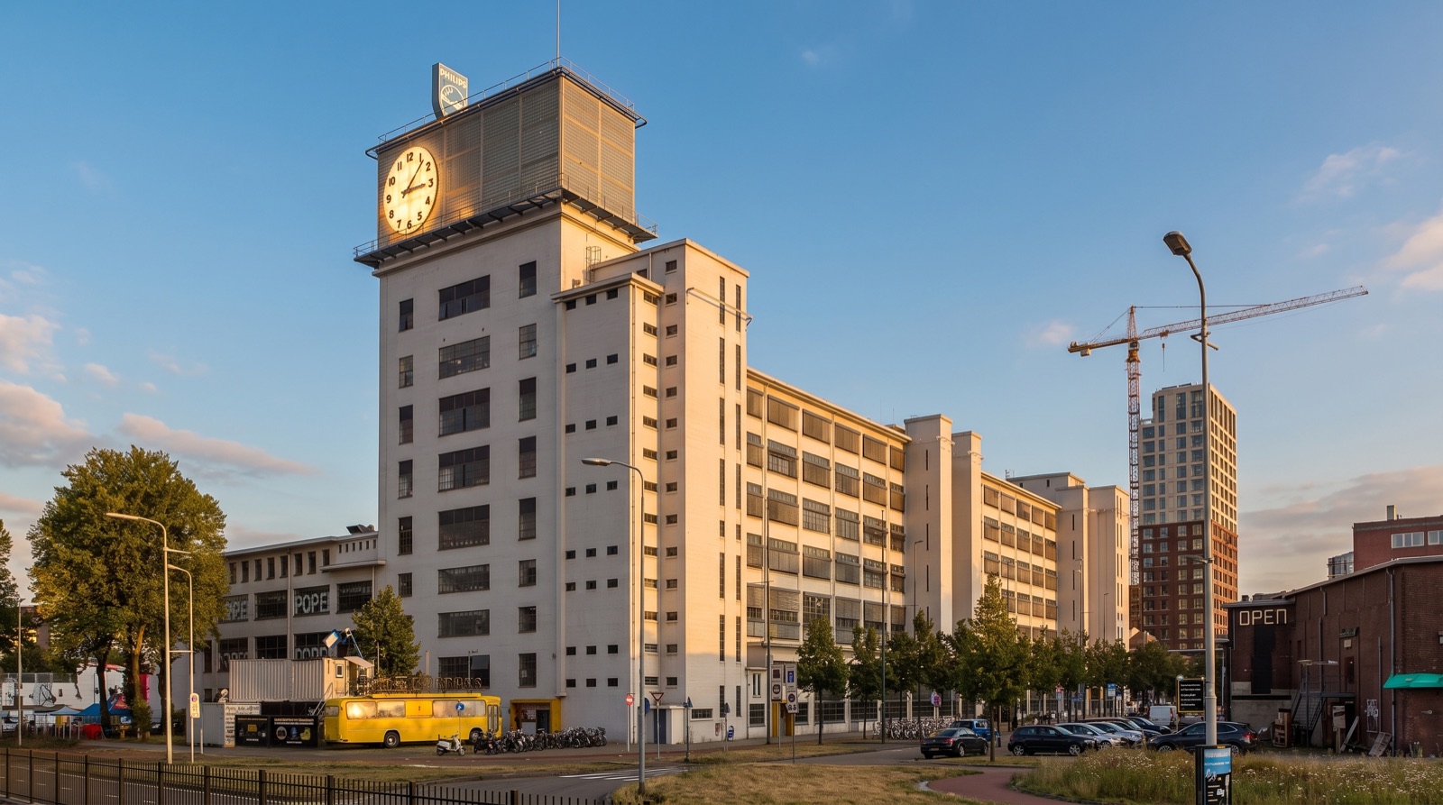 Industrieel erfgoed op Strijp-S, het voormalige Philips-fabrieksterrein in Eindhoven